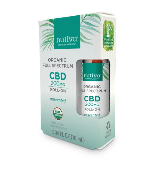 Organic Full Spectrum CBD Roll-On